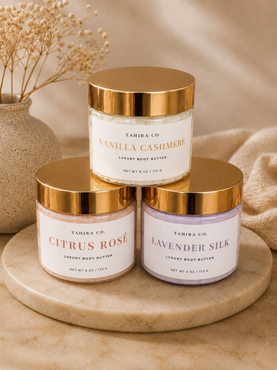 Tahira Trio - 4 oz Set